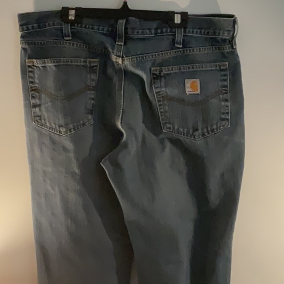 Carhartt Blue Relaxed Jeans Classic Comfort - Picture 1 of 10